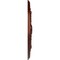 Ekena Millwork Flower Ceiling Medallion (Fits Canopies up to 3 7/8"), Hand-Painted Antique Copper, 27"OD x 1 1/8"P CM27FLACS - alternate 3